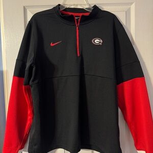 Georgia UGA Nike Dri-Fit Sweater Pullover